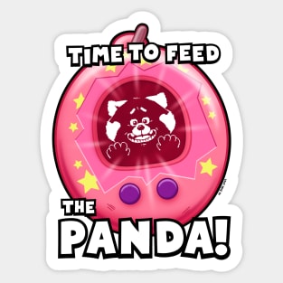 Feed the Panda Sticker